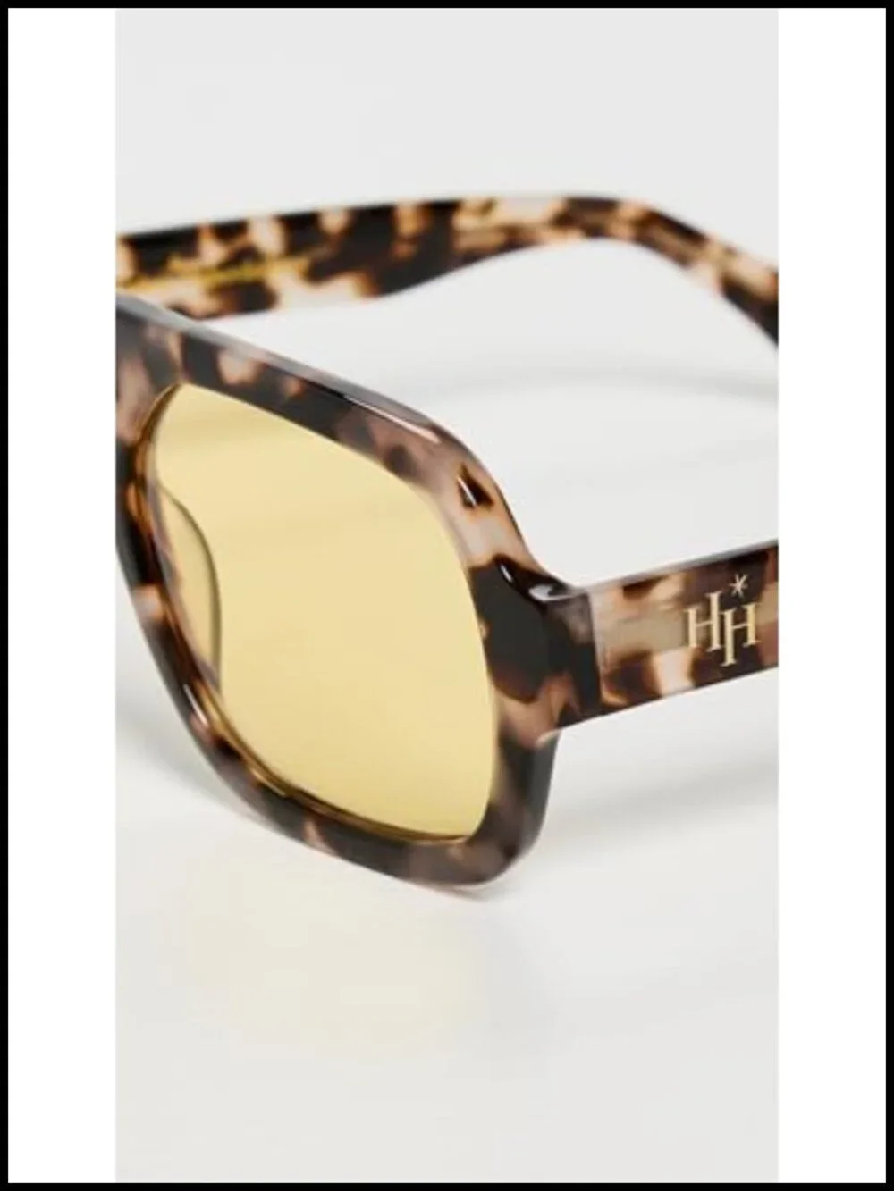 Aviator Sunglasses Non-Polarized Acetate Frame with Case
